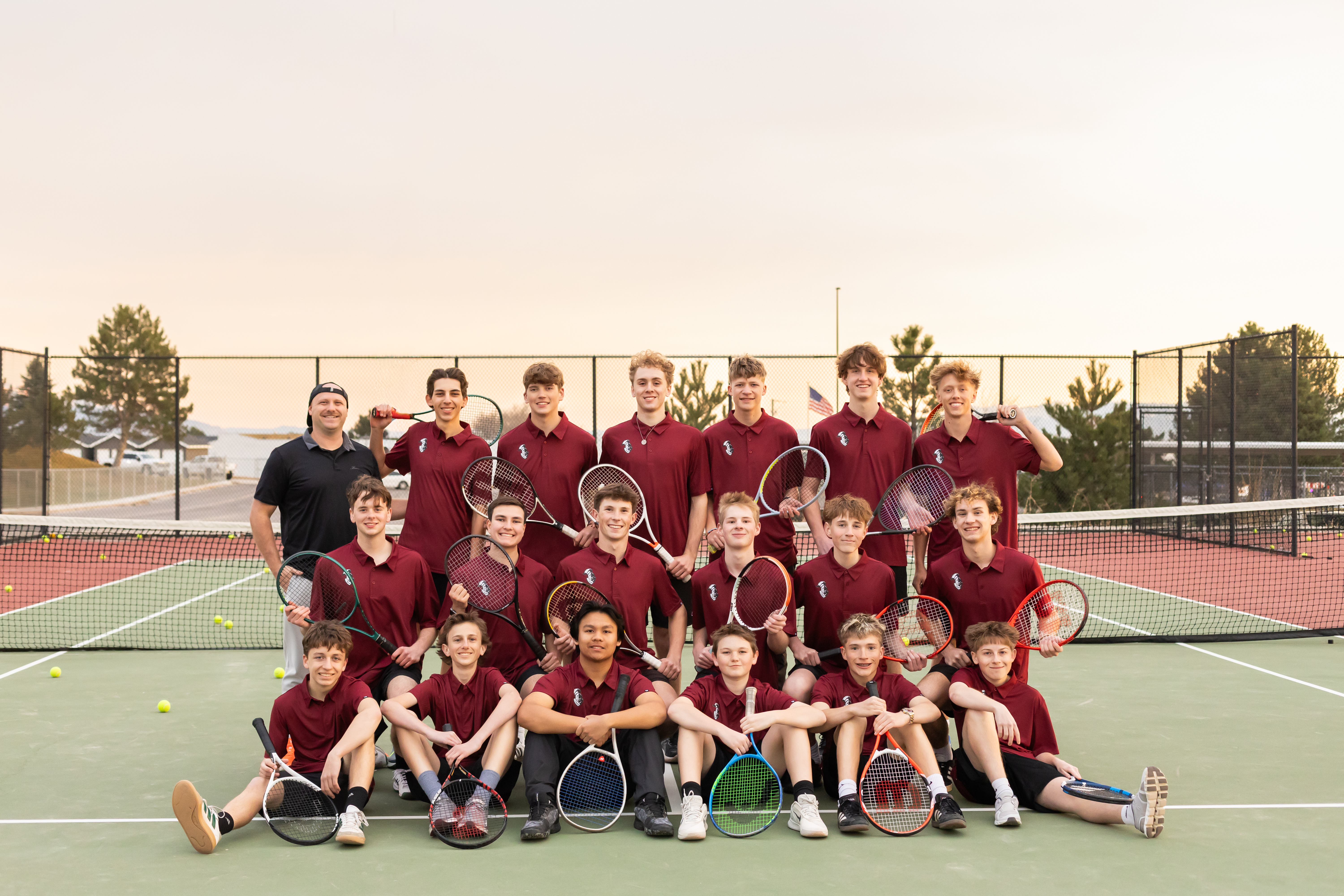 2025-2026 Boys Tennis Team